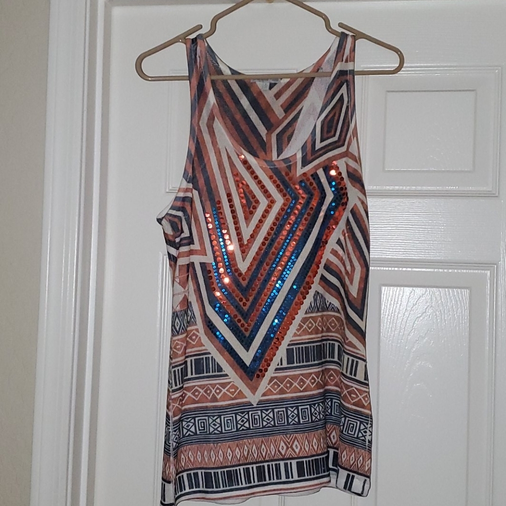 Sequined Tank top